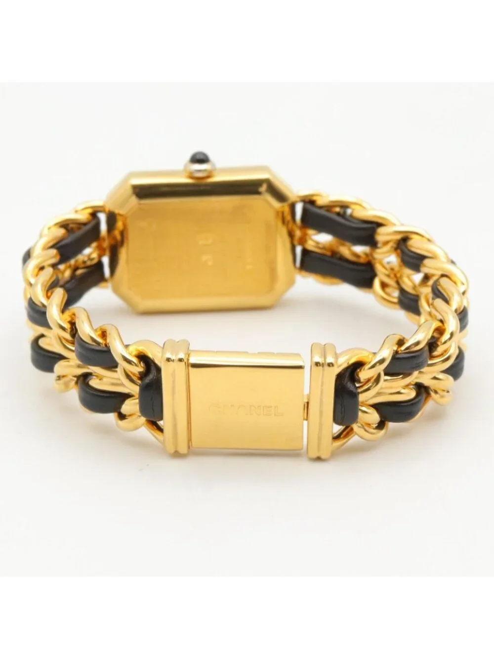 Chanel Watch Premiere S Black Leather